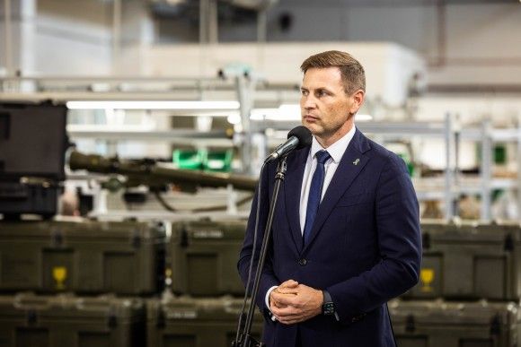 Hanno Pevkur Minister Obrony Estonii