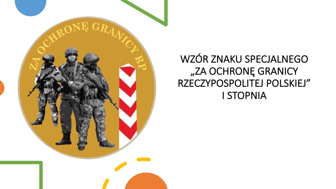 Wzór znaku specjalnego stopnia I