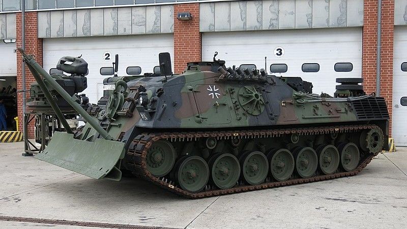 Ukraina ma obecnie posiadać już 10 sztuk niemieckiego wozu zabezpieczenia technicznego Bergepanzer 2.