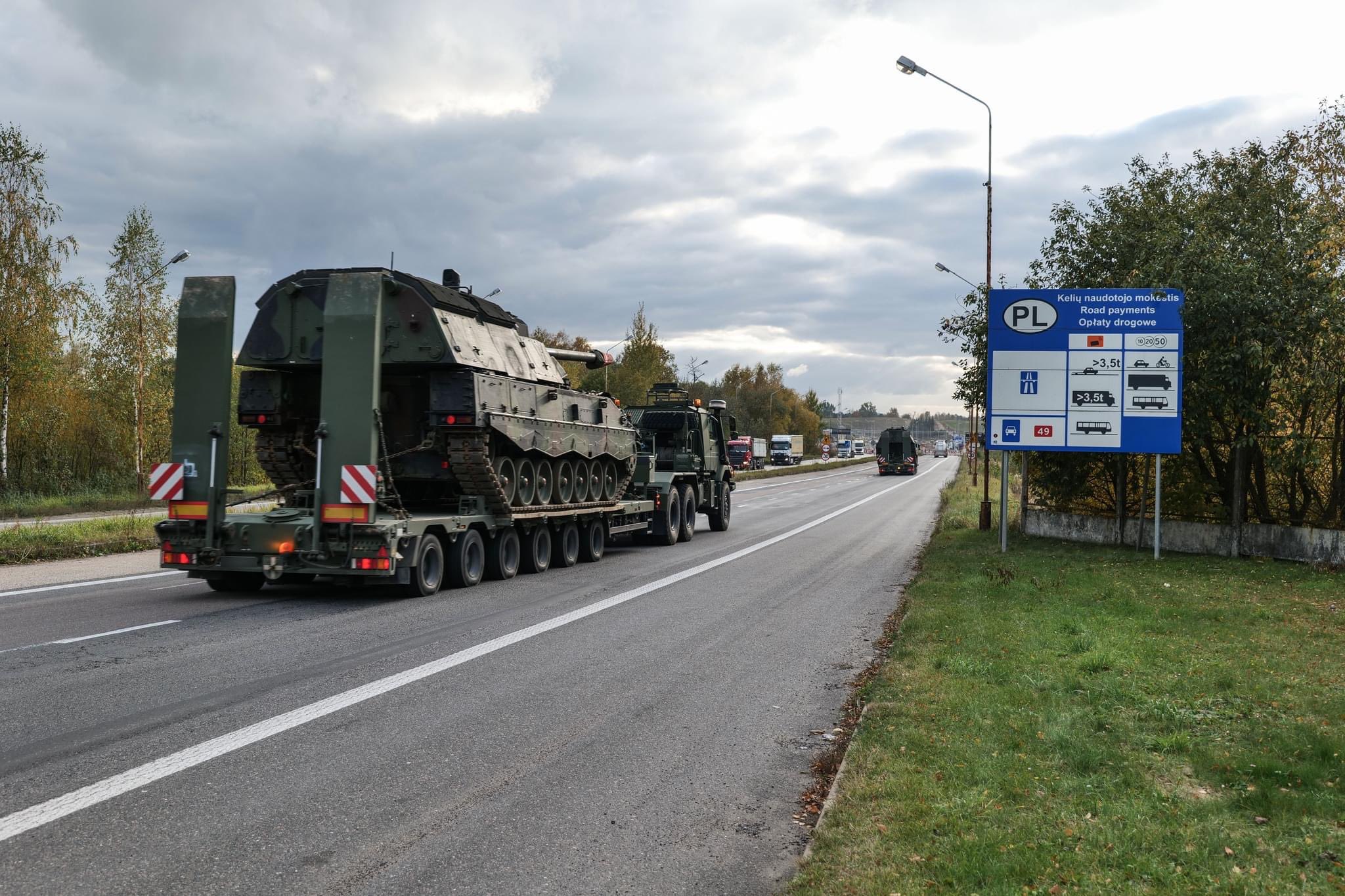 Litwini naprawili ukraińskie PzH 2000