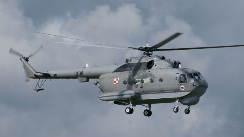 Śmigłowiec Mi-14PŁ numer 1008.