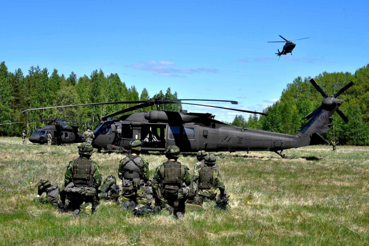 UH-60M Black Hawk Szwecja