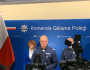 Komendant CBZC nadinsp. Adam Cieślak w czasie konferencji