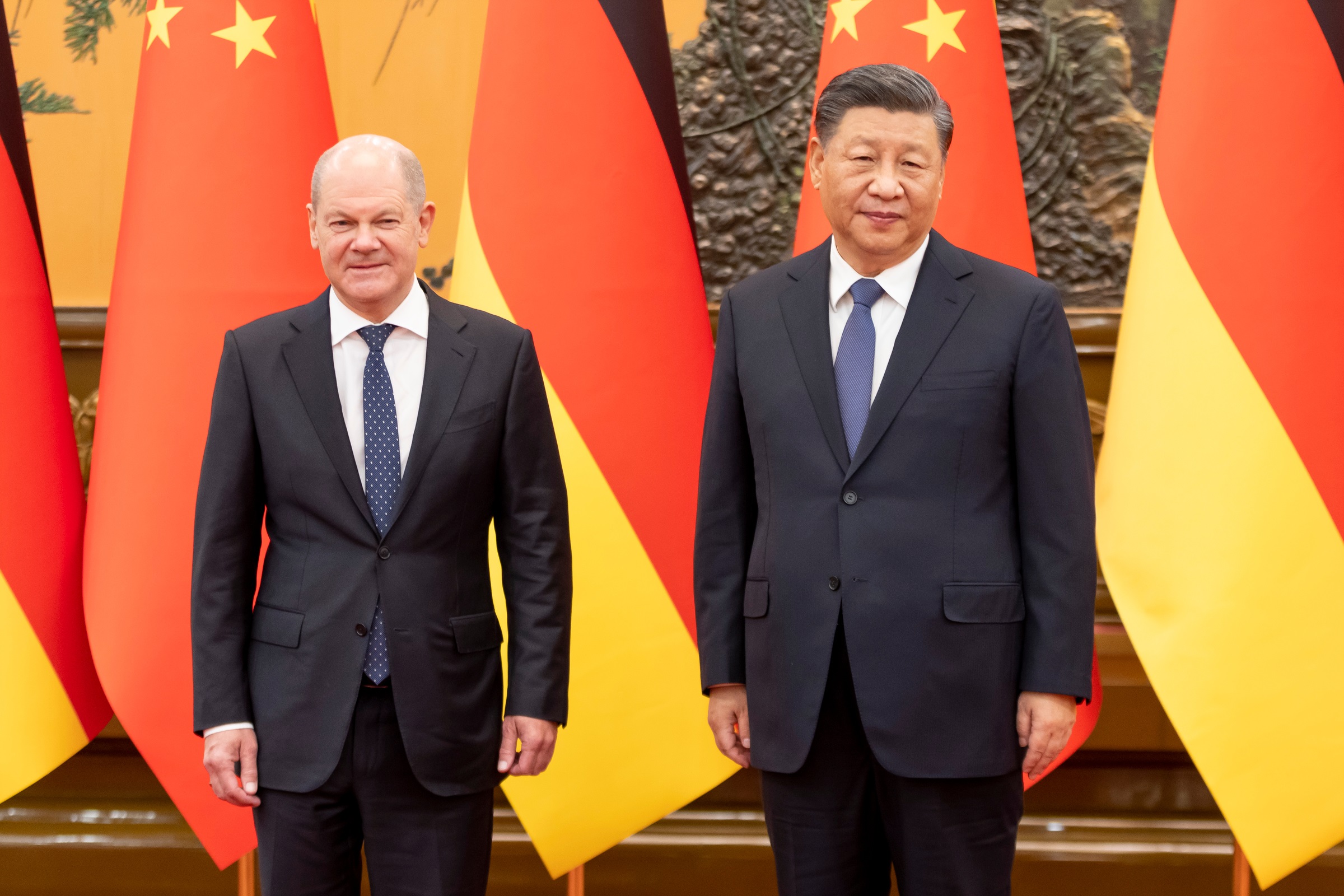Scholz odbył spotkanie z władzami Chin