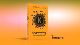 Okładka książki "Kryptowaluty dla zabieganych" autorstwa Michała Zajdy