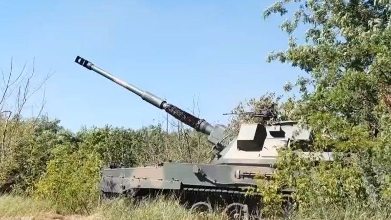 Krab howitzer in Ukraine.