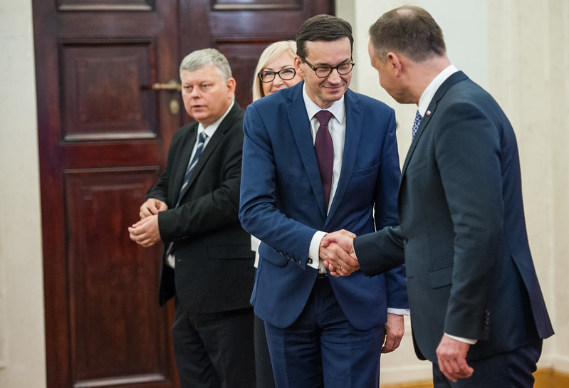 Prank z udziałem Dudy. Morawiecki: "Służby wzmocnią procedury"