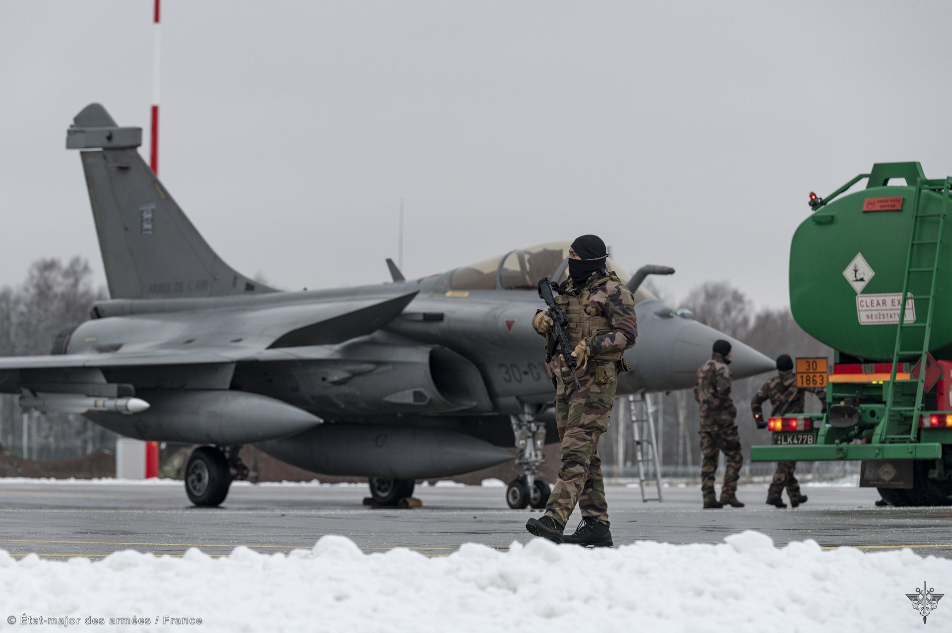 Francuskie Rafale na Litwie