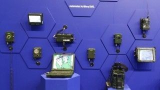 ZZKO TOPAZ integrated fire control system elements, as showcased by the WB Group.