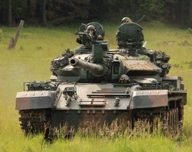 Rumuński czołg podstawowy TR-85M1 Bizonul.