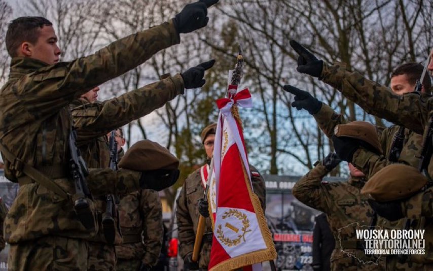 Prawie 900 ochotników złoży przysięgę wojskową i rozpocznie służbę w WOT