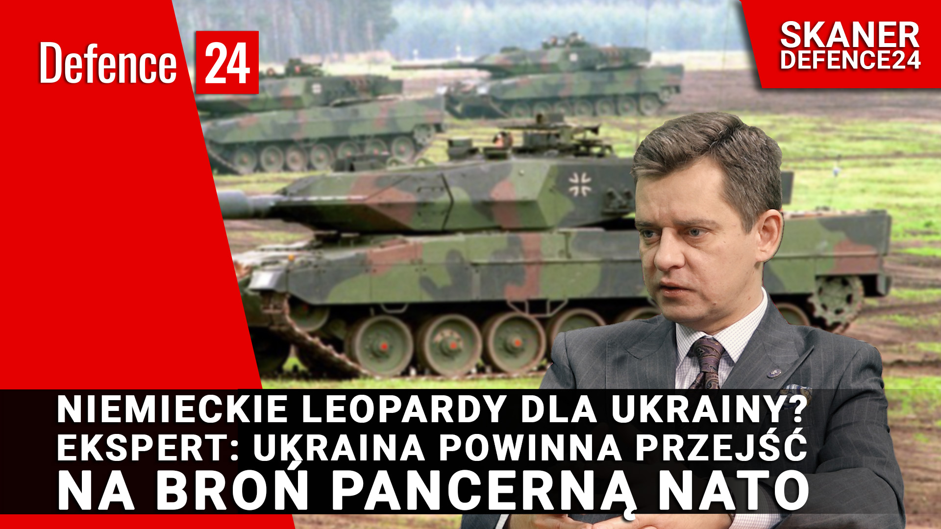 Niemieckie Leopardy dla Kijowa? Ekspert: Ukraina powinna przejść na broń pancerną NATO