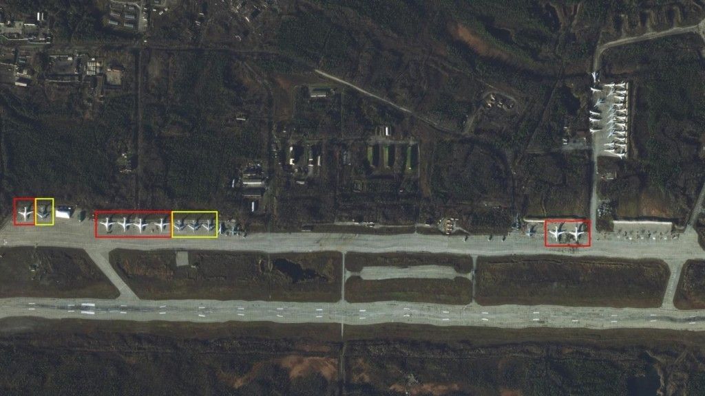 Russian airbase Olenya