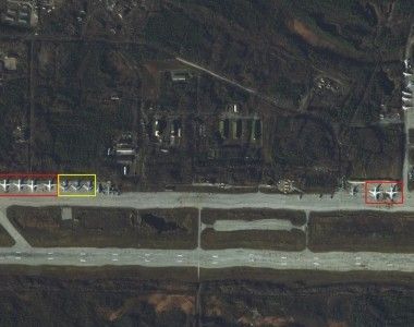 Russian airbase Olenya