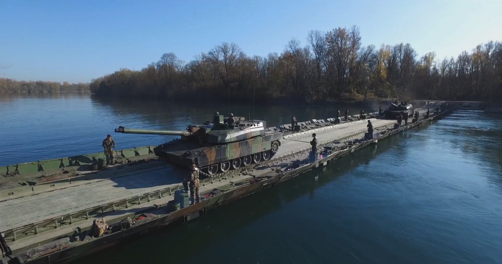 Floating tanks: Bridge Co. provides better mobility to 2nd Tanks