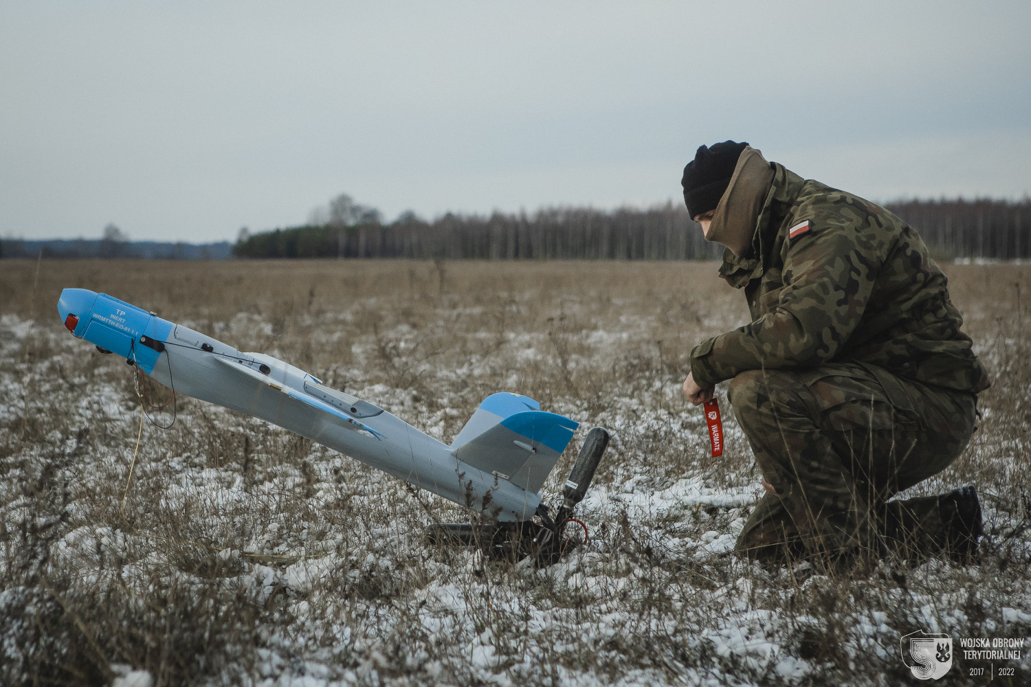 Terytorialsi szkolą się z obsługi dronów Warmate