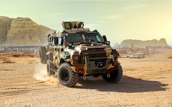 Nigeria z nowym opancerzonym pojazdem taktycznym