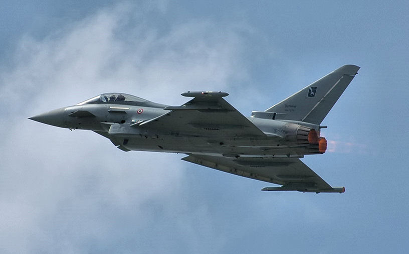 Rozbił się włoski Eurofighter