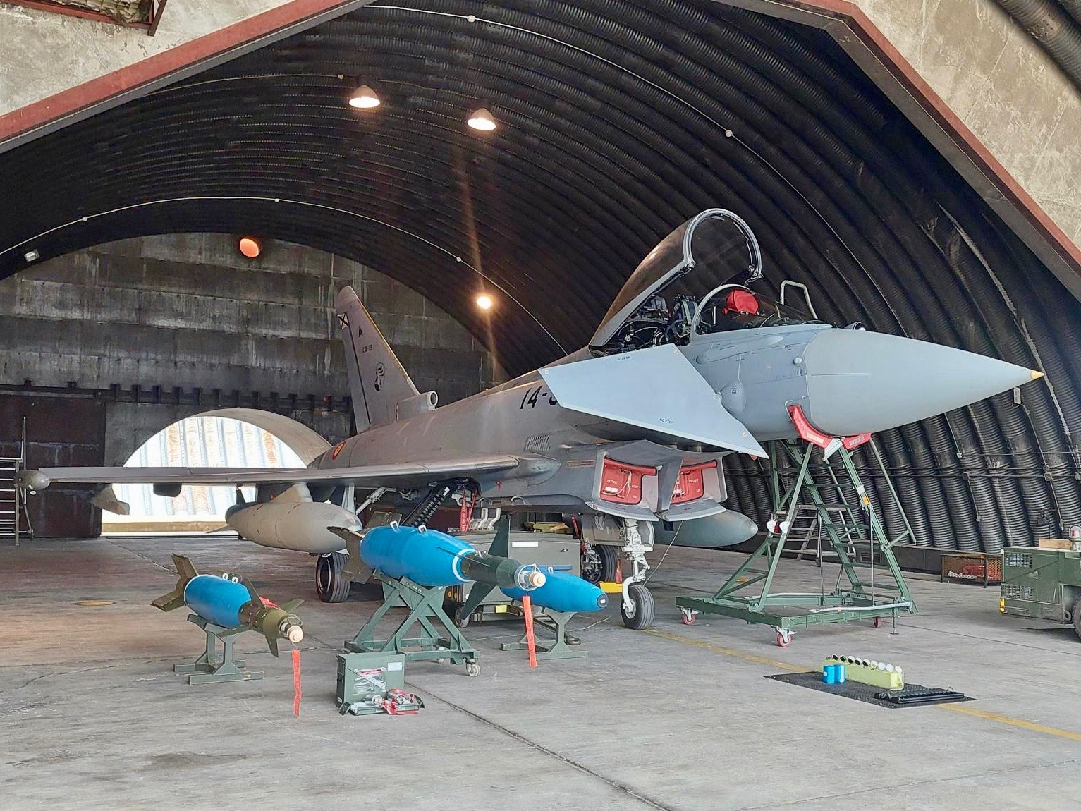 Hiszpańskie Eurofightery z pociskami sprawdzonymi w Ukrainie
