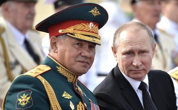 Szojgu i Putin