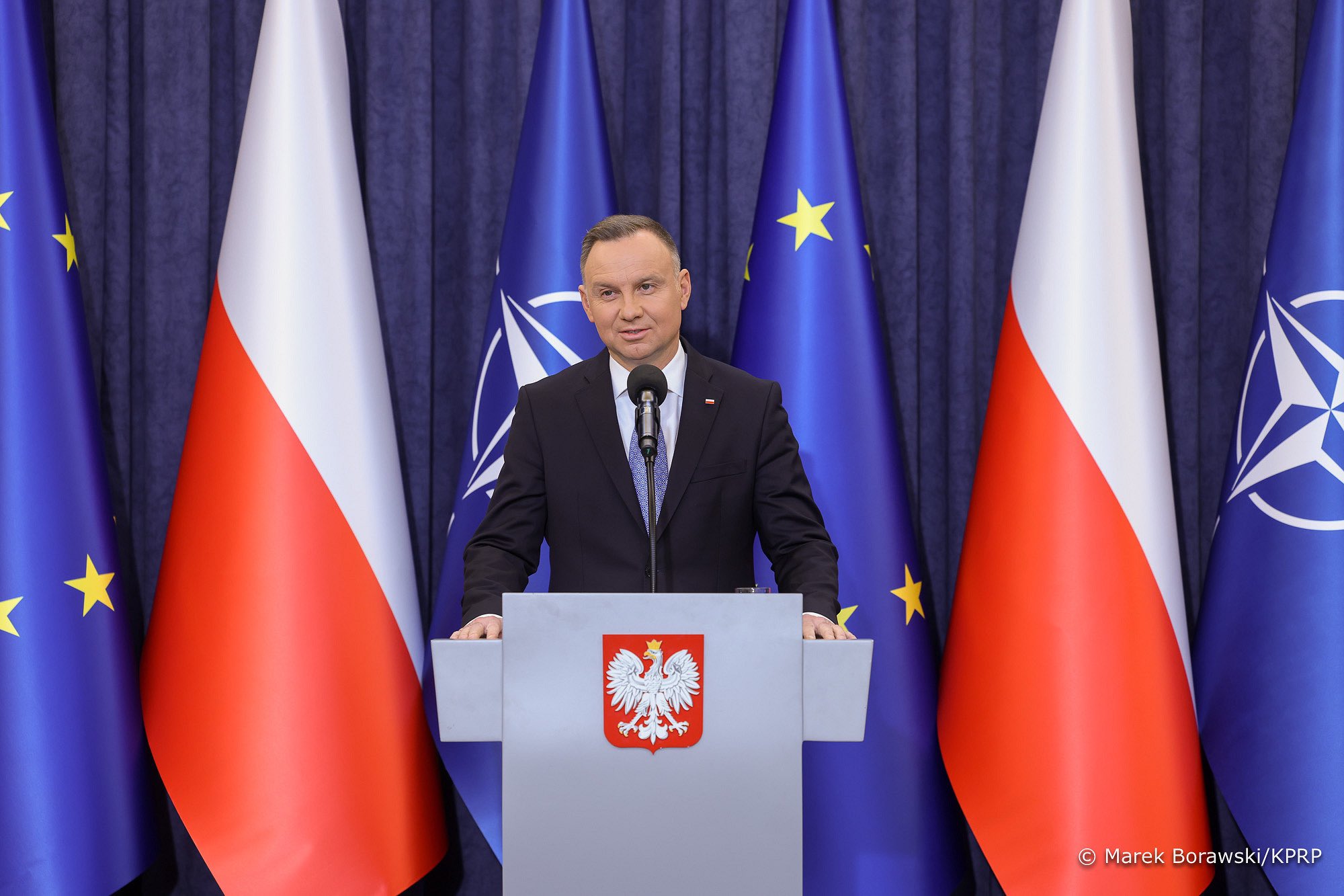 Batalionowe grupy bojowe przeistoczą się w brygady? Prezydent Duda o szczycie NATO