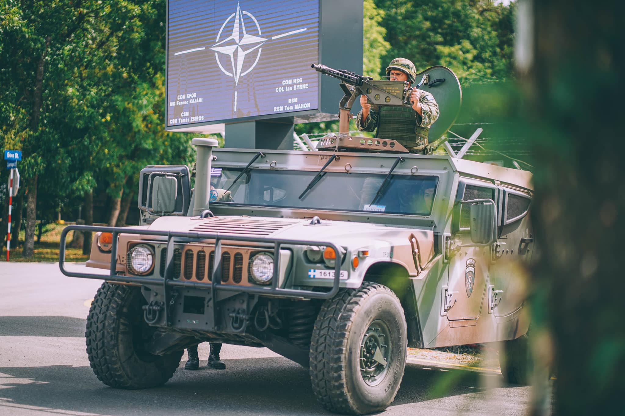 Strzały w pobliżu patrolu sił pokojowych NATO w północnej części Kosowa