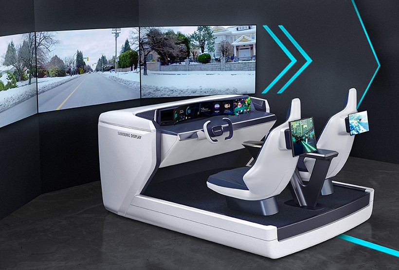 Samsung Display's „New Digital Cockpit”