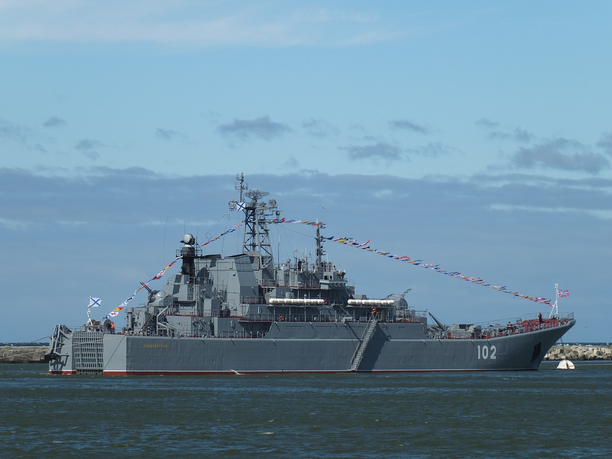 Ukraina zatopiła rosyjski okręt zbudowany w Polsce?