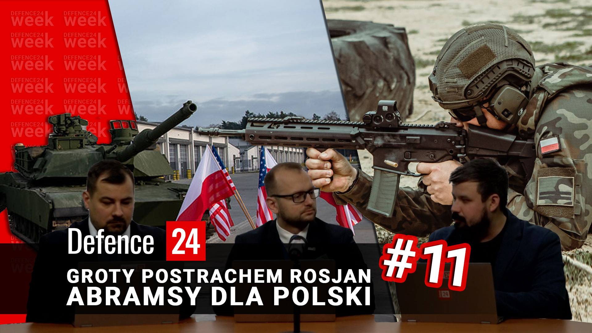 Defence24Week #11 - Groty postrachem Rosjan i Abramsy dla Polski