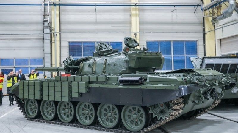 T-72 modernizowany w Czechach, przeznaczony dla Ukrainy