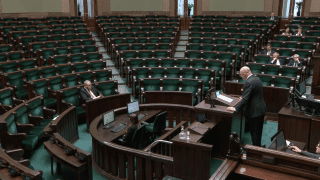 Poseł Michał Gramatyka, Polska 2050 w czasie pierwszego czytania projektu Prawo Komunikacji Elektronicznej