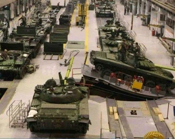 Russian tanks production