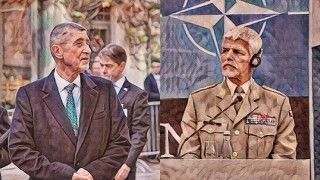 Andrej Babiš (po lewej) i gen. Petr Pavel (od prawej) zmierzą się w II turze wyborów prezydenckich w Republice Czeskiej.