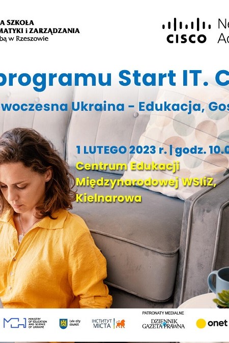 Start IT - Cisco4Ukraine to program skierowany do ukraińskich uchodźców niezależnie od wieku i płci