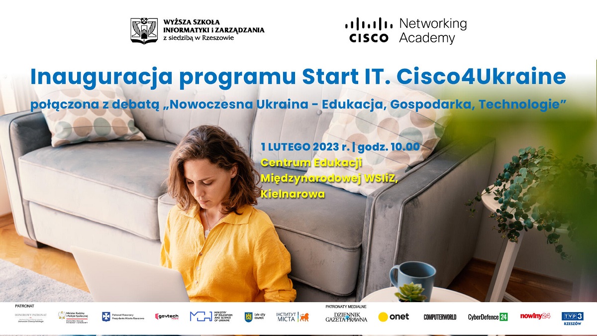 Rusza program edukacyjny dla uchodźców ukraińskich Start IT - Cisco4Ukraine