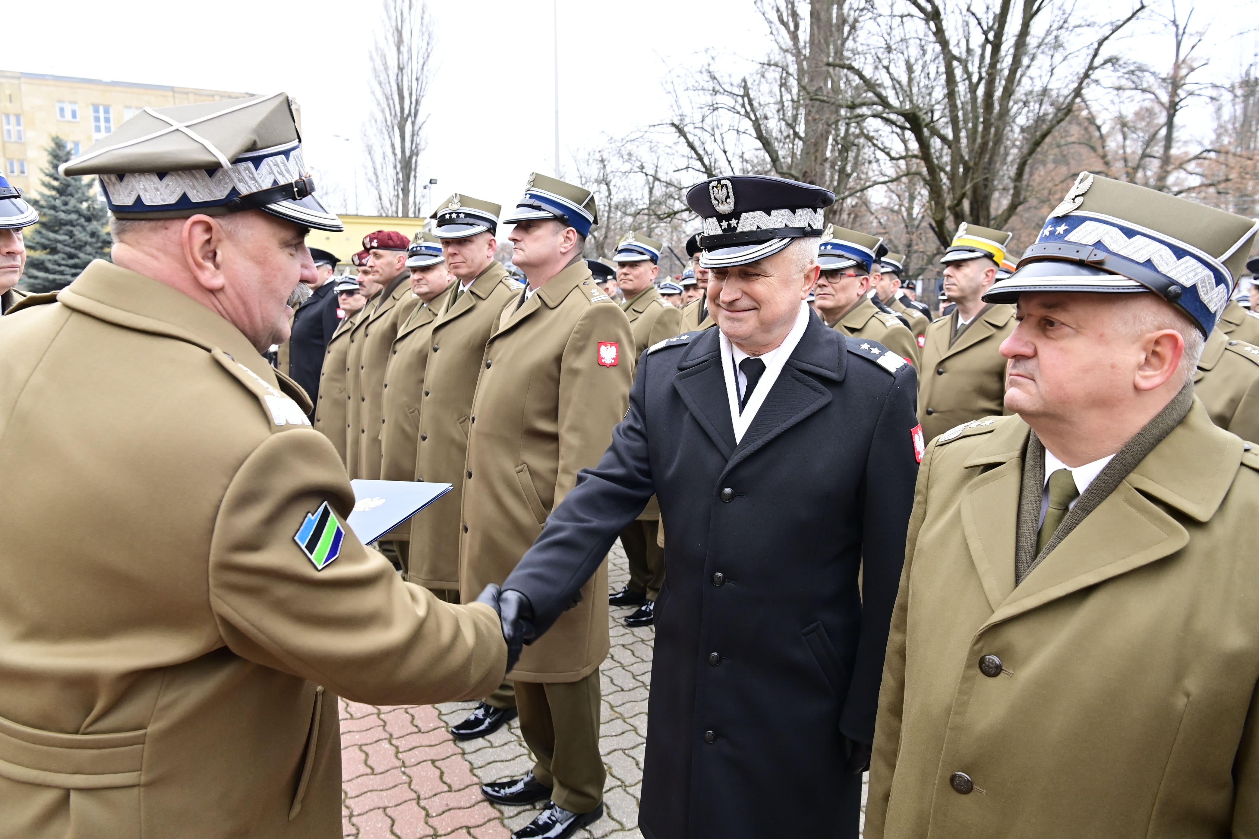 Pożegnanie żołnierzy kończących służbę w Dowództwie Generalnym RSZ