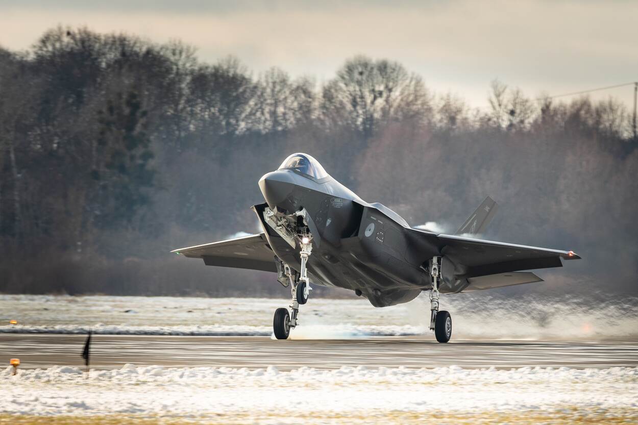 F-35 w Malborku - z infrastrukturą
