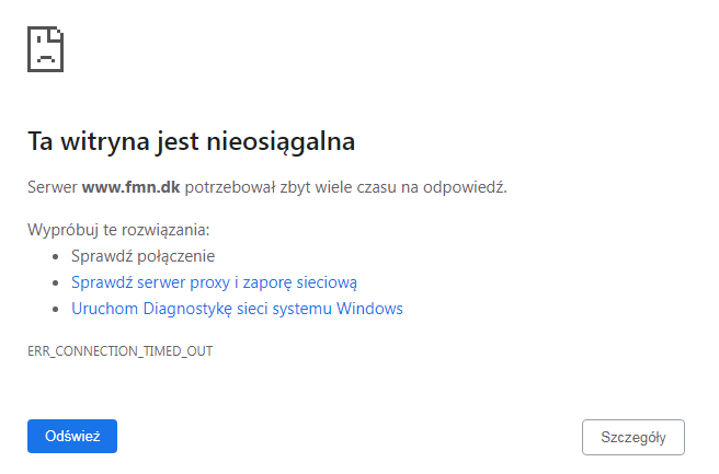 DDoS dania