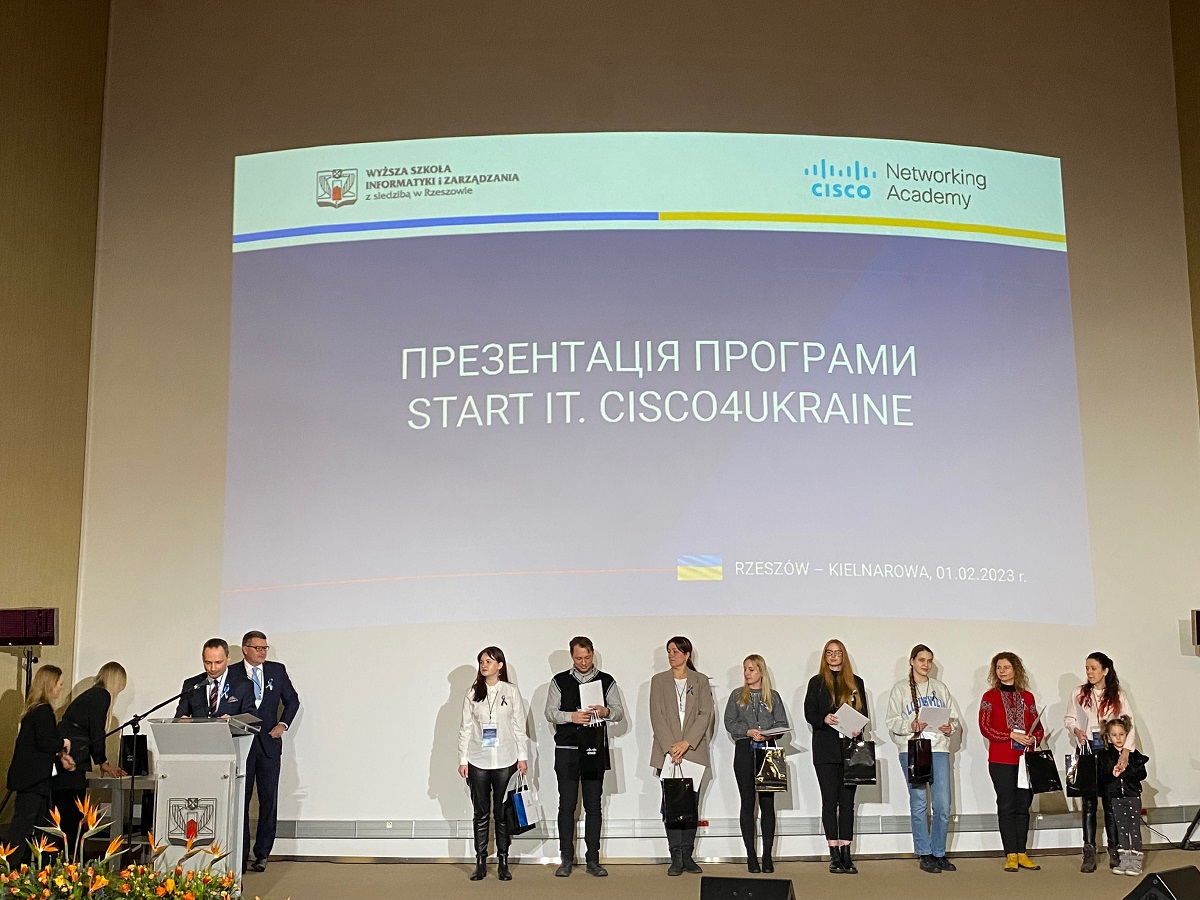 Ruszył program "Start IT – Cisco4Ukraine". 10 tys. uchodźców zdobędzie kompetencje cyfrowe