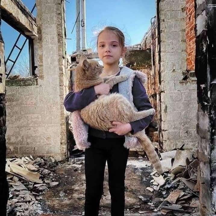 Ukraina dziecko zniszczenia