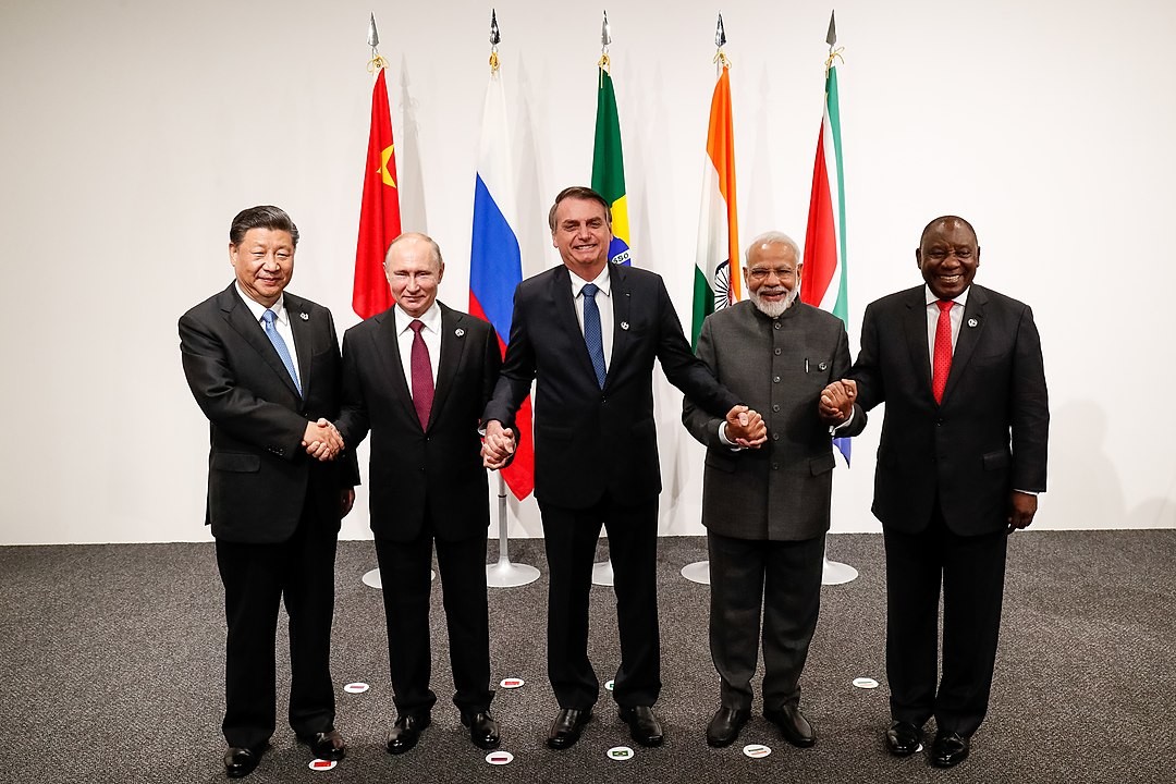 Spotkanie liderów grupy państw BRICS w 2019 r. czyli przed pandemią oraz rosyjską agresją z 2022 r.