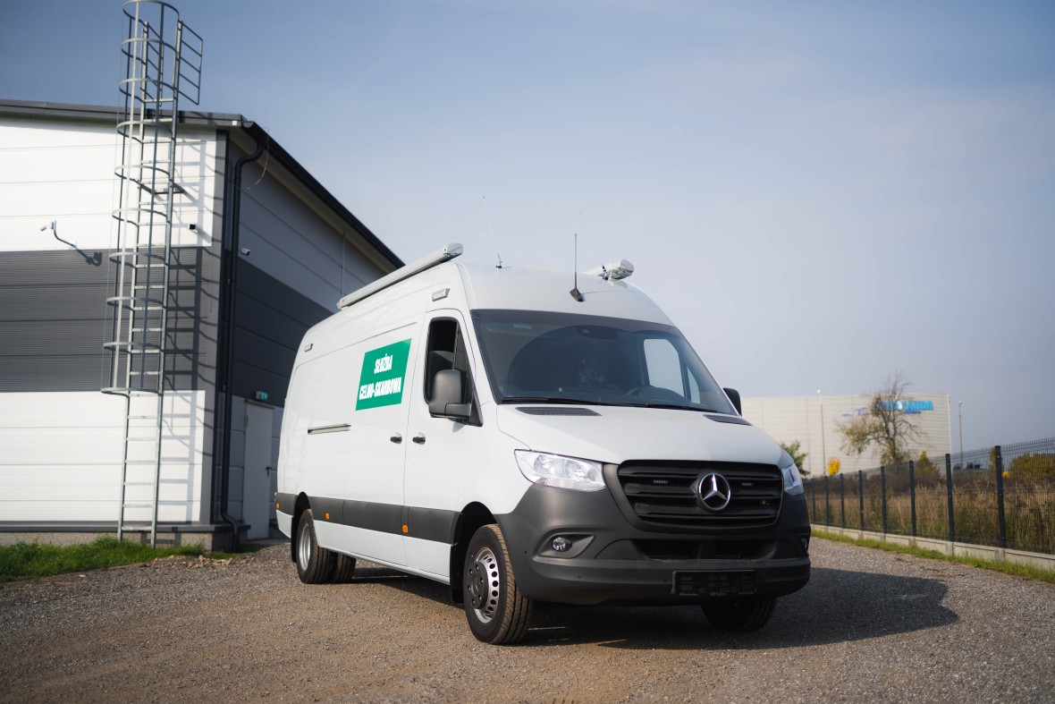 Zeszuta sprinter skaner RTG