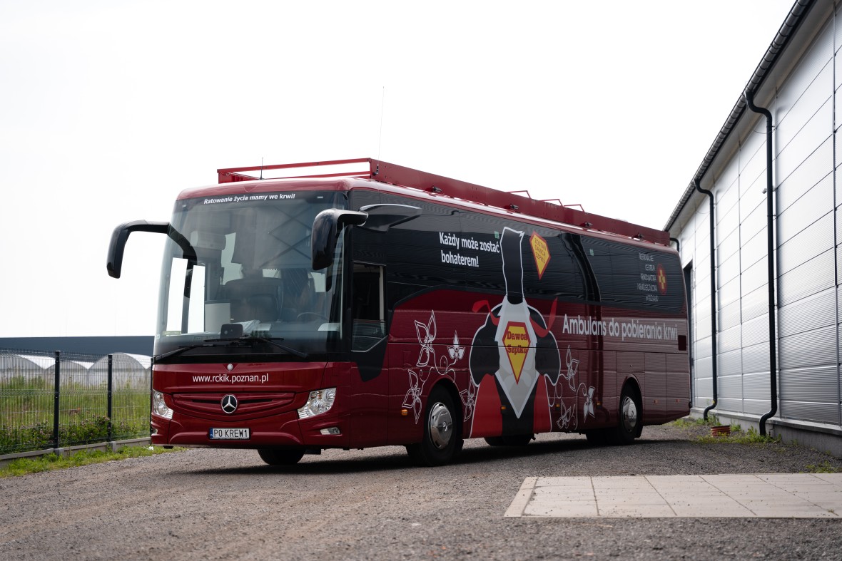 ambulans do poboru krwii