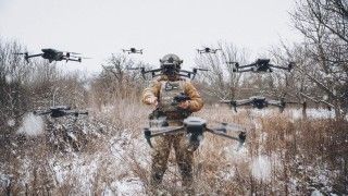 drony wojna Ukraina