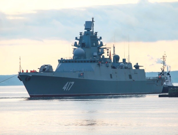 Rosyjski okręt w Arabii Saudyjskiej