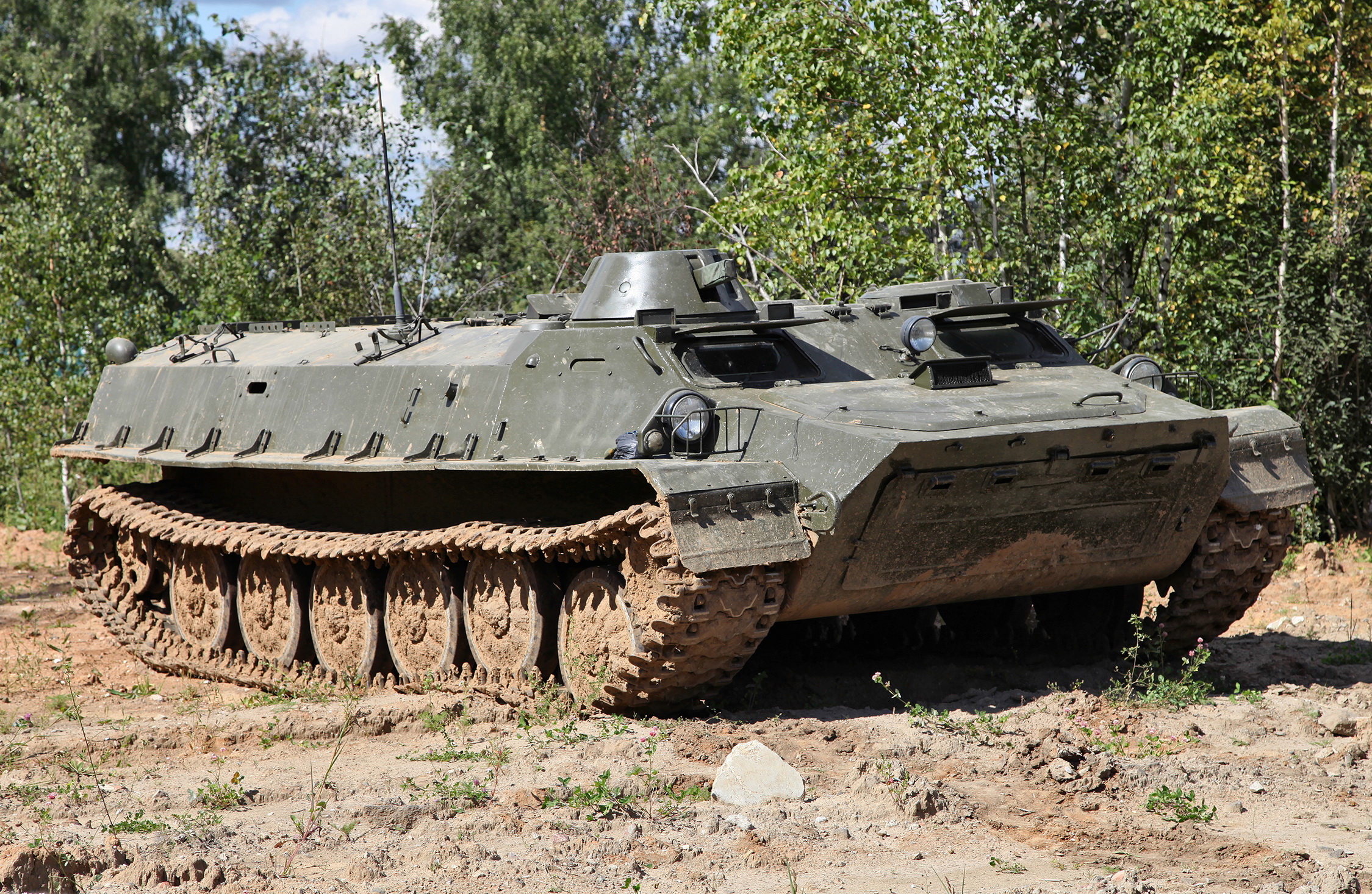 Rosyjski transporter z "morskim" uzbrojeniem