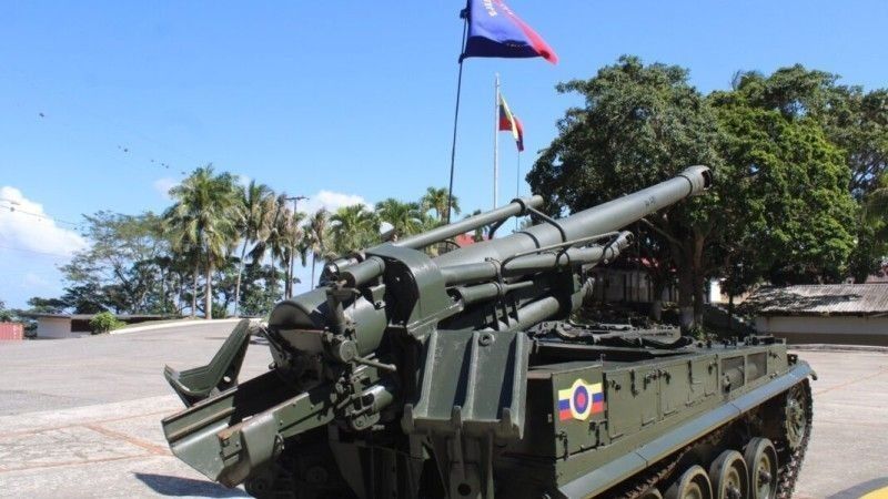 Wenezuelska armatohaubica Mk F3 155mm.