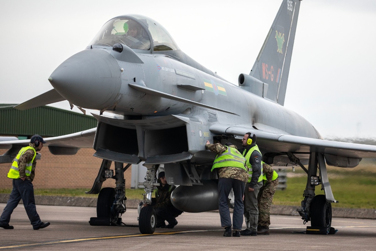 Luftwaffe i RAF razem bronią Bałtyku