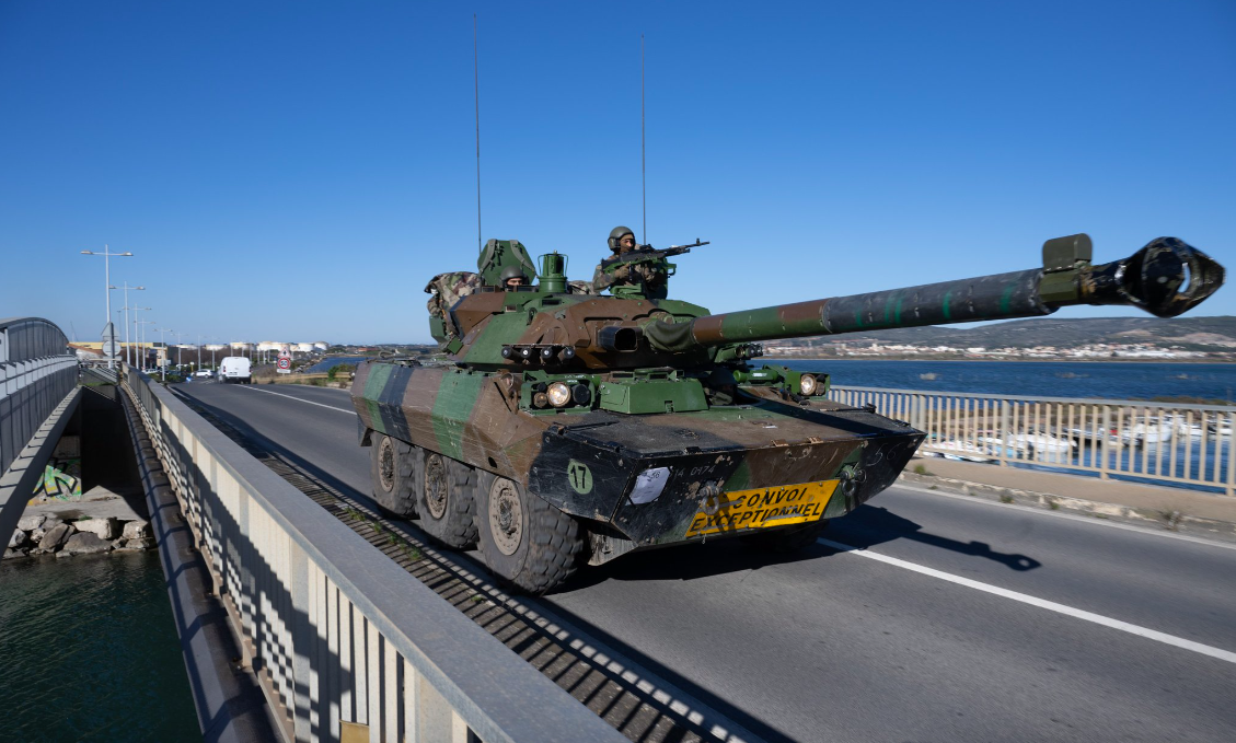 Rosjanie przejęli "kołowy czołg" z Francji
