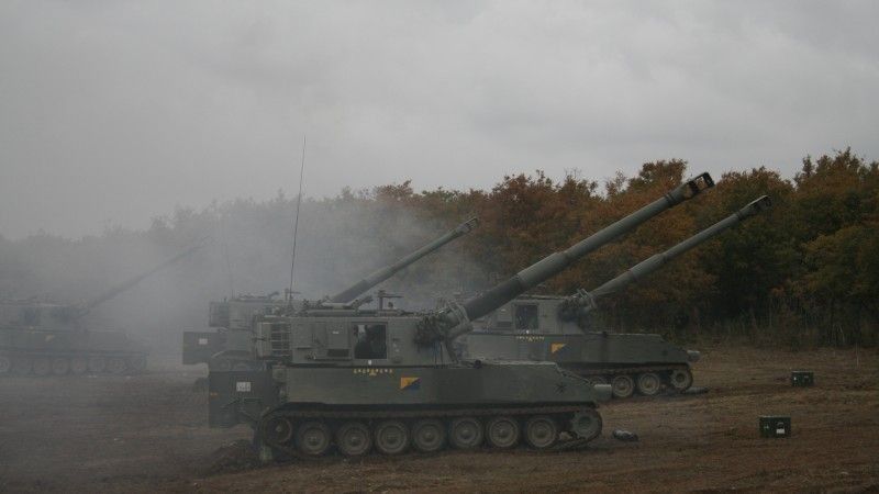 Systemy artyleryjskie M109L.